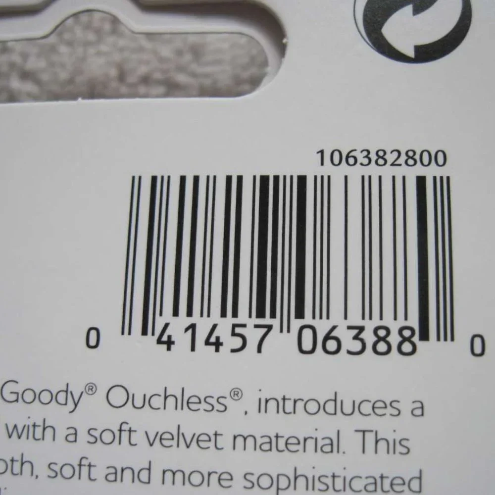 17 Black 5 Goody Velvet Secure Stay Put Elastic Hair Band Ponytailers 12 Ouchles